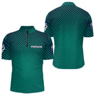 Polo Club Pétanque Vert Personnalisé - Cadeau Humour Homme Femme - Polo Zippé Homme