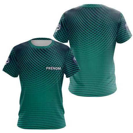Polo Club Pétanque Vert Personnalisé - Cadeau Humour Homme Femme - T-Shirt Femme