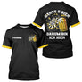 Polo Fléchette & Bière Personnalisé - Motif Cible Apéro Noir - T-Shirt Homme