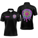 Polo Fléchette Personnalisé - Style Neon Slime - Polo Homme