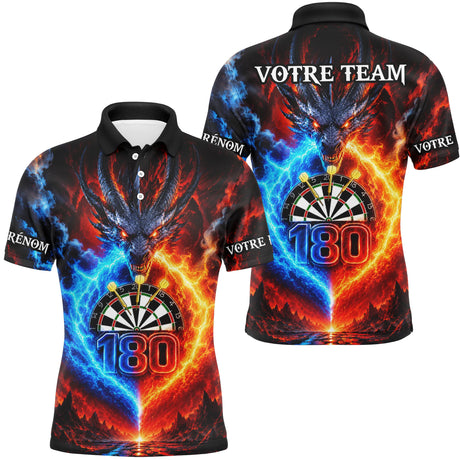 Polo Fléchettes 180 – Personnalisable Homme & Femme