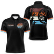 Polo Fléchettes 180 Rétro Noir - Personnalisé avec Prénom - Polo Homme