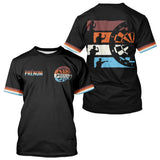 Polo Fléchettes 180 Rétro Noir - Personnalisé avec Prénom - T-Shirt Homme