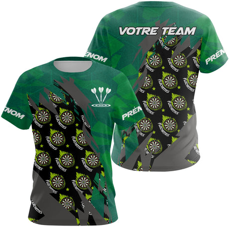 Polo Fléchettes All-Over Cibles – Design Sportif Premium - T-Shirt Femme