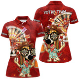 Polo Fléchettes Bière & Équipe - Maillot Personnallisé - Polo Femme