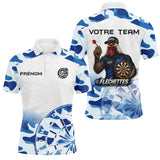 Polo Fléchettes Camouflage – Coq & Cible Champion - Polo Homme