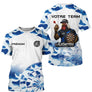 Polo Fléchettes Camouflage – Coq & Cible Champion - T-Shirt Homme