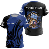 Polo Fléchettes Chien Rebelle - Street Art Graffiti - T-Shirt Femme