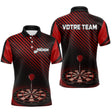 Polo Fléchettes Club Cible 3D - Personnalisé Homme Femme - Polo Homme