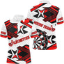 Polo Fléchettes Fléchettes – Graphisme Rouge Énergie Personnalisé - Polo Homme