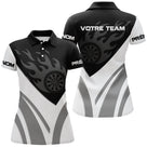 Polo Fléchettes Flamme Personnalisé – Design Sport Premium - Polo Femme