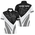 Polo Fléchettes Flamme Personnalisé – Design Sport Premium - Polo Homme