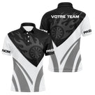 Polo Fléchettes Flamme Personnalisé – Design Sport Premium - Polo Homme