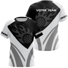 Polo Fléchettes Flamme Personnalisé – Design Sport Premium - T-Shirt Femme