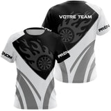 Polo Fléchettes Flamme Personnalisé – Design Sport Premium - T-Shirt Femme