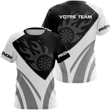 Polo Fléchettes Flamme Personnalisé – Design Sport Premium - T-Shirt Femme
