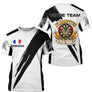 Polo Fléchettes Français Personnalisé – Style Pub Sportif - T-Shirt Homme