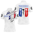 Polo Fléchettes France – Design Tricolore Personnalisé - Polo Homme