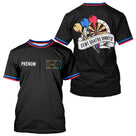 Polo Fléchettes Homme Femme - 180 Noir Bleu Personnalisable - T-Shirt Homme
