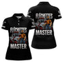Polo Fléchettes Master Personnalisé - Style Offroad Noir - Polo Femme