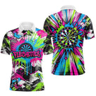 Polo Fléchettes Néon & Graffiti - Style Darts Dynamique - Polo Homme