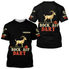 Polo Fléchettes Noir Personnalisé - Bock Auf Homme Femme - T-Shirt Homme
