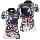 Polo Fléchettes Performance - Design Moderne Personnalisé - Polo Femme