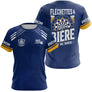 Polo Fléchettes Personnalisé - Bière Bleu Marine - T-Shirt Femme