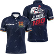 Polo Fléchettes Personnalisé - Bleu Marine "180" - Polo Homme