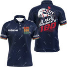 Polo Fléchettes Personnalisé - Bleu Marine "180" - Polo Homme