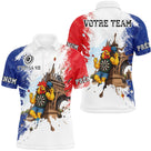 Polo Fléchettes Personnalisé - Coq Gaulois France - Polo Homme