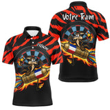 Polo Fléchettes Personnalisé - Coyote France Style - Polo Homme