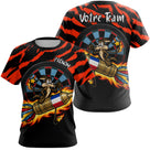 Polo Fléchettes Personnalisé - Coyote France Style - T-Shirt Femme