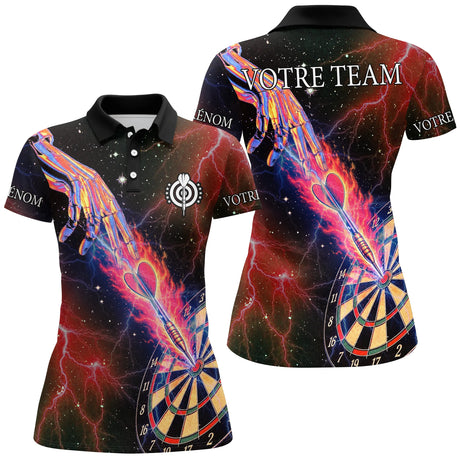 Polo Fléchettes Personnalisé - Design Création Adam - Polo Femme