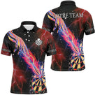 Polo Fléchettes Personnalisé - Design Création Adam - Polo Homme