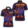 Polo Fléchettes Personnalisé - Design Néon Coloré - Polo Homme