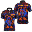 Polo Fléchettes Personnalisé - Design Néon Coloré - Polo Homme