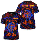 Polo Fléchettes Personnalisé - Design Néon Coloré - T-Shirt Homme