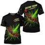 Polo Fléchettes Personnalisé - Impact Explosif Vert - T-Shirt Homme