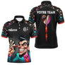 Polo Fléchettes Personnalisé - Joker & Cible Noire - Polo Homme