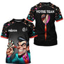 Polo Fléchettes Personnalisé - Joker & Cible Noire - T-Shirt Homme