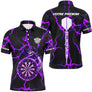 Polo Fléchettes Personnalisé - Look Squelette Éclair - Polo Homme