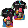 Polo Fléchettes Personnalisé - Monster & Bière Noir - T-Shirt Homme