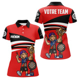 Polo Fléchettes Personnalisé - Style Champion Junior - Polo Femme