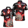 Polo Fléchettes Personnalisé - Style Dark Fantasy - Polo Homme