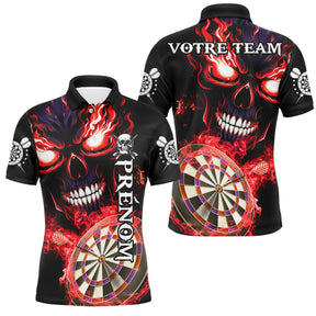 Polo Fléchettes Personnalisé - Style Dark Fantasy - Polo Homme