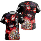 Polo Fléchettes Personnalisé - Style Dark Fantasy - T-Shirt Femme