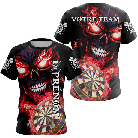 Polo Fléchettes Personnalisé - Style Dark Fantasy - T-Shirt Femme
