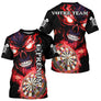 Polo Fléchettes Personnalisé - Style Dark Fantasy - T-Shirt Homme