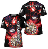 Polo Fléchettes Personnalisé - Style Dark Fantasy - T-Shirt Homme
